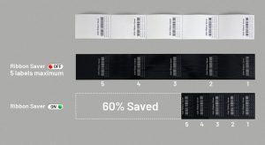 PEX 2000 4inch Ribbon Saver 1 Automatic labelling could save you time, money and resources