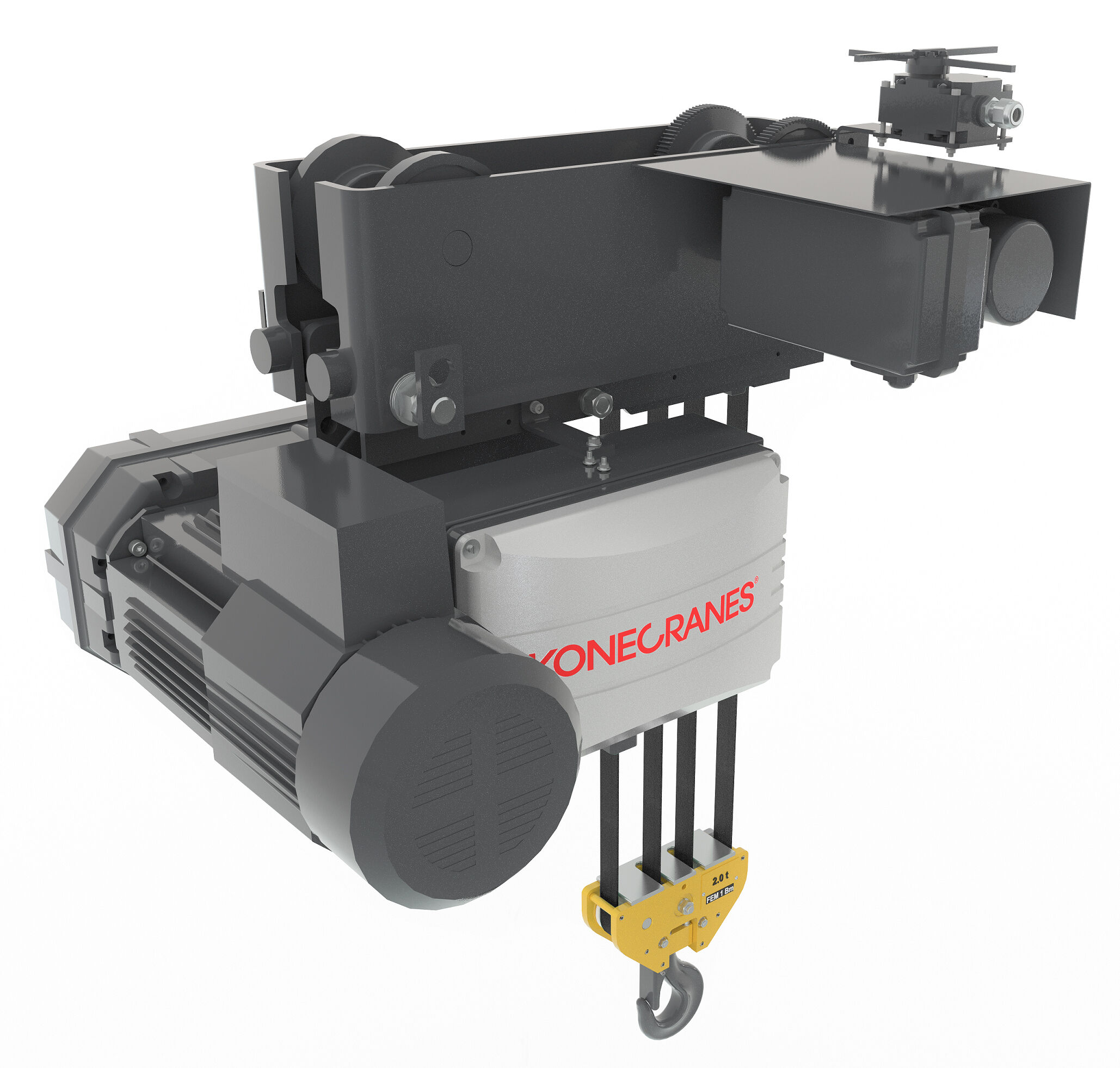 PR KC200 IMG RT Konecranes relaunches belt hoists for clean environments