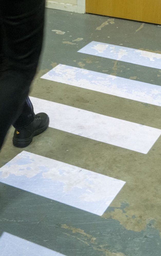 Projected Image illuminates ‘more sustainable’ safety signage for warehousing and manufacturing facilities