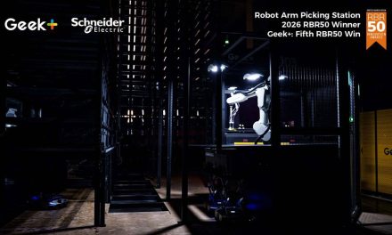 Geekplus wins fifth RBR50 Innovation Award for Intelligent Robot Arm Picking Station