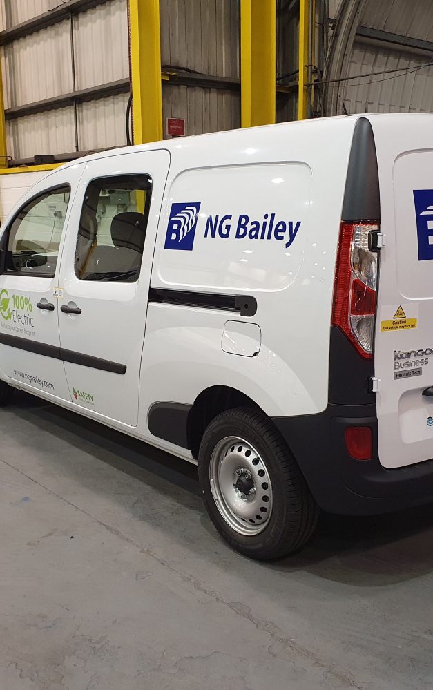 NG Bailey Group accelerates fleet transformation with Webfleet