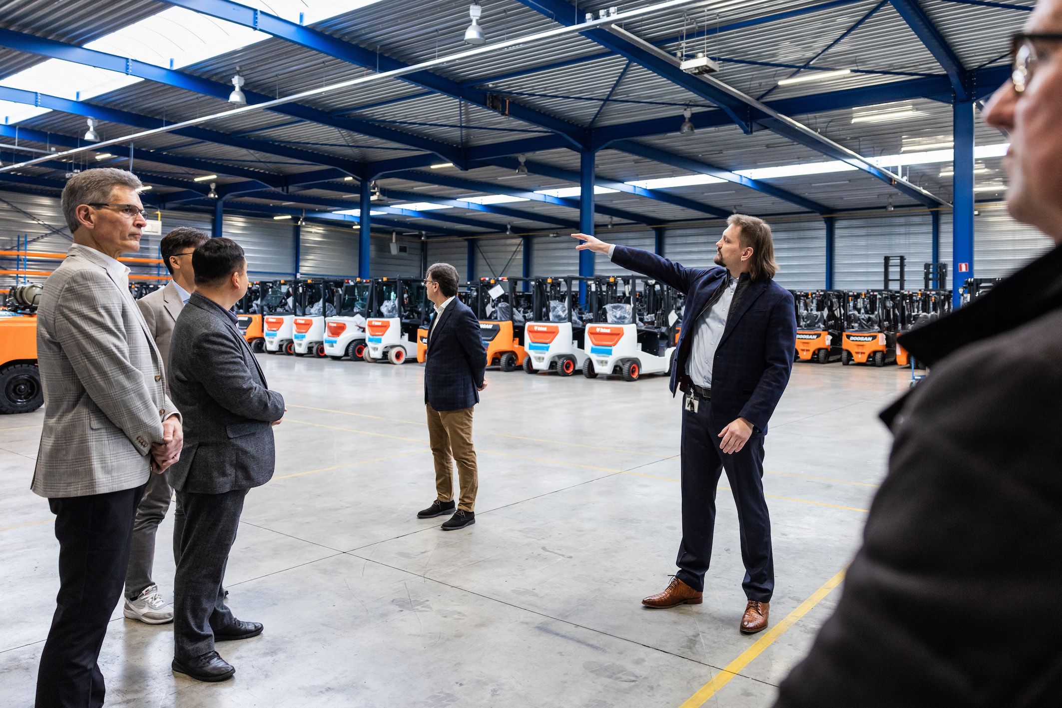 Renovation of Doosan Bobcat Material Handling  Facility in Belgium Completed