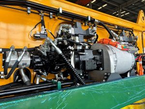 SANY eHydraulics system 1 Danfoss eHydraulic Power Module enables electrification of 200-tonne SANY crawler crane