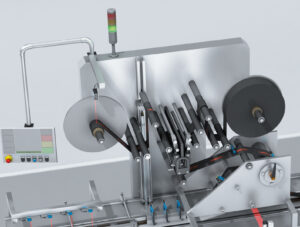 SICK SLT displays unwinding core levels on a thermal printing machine SICK’s Smart Light Tower Sheds Light on Efficiencies