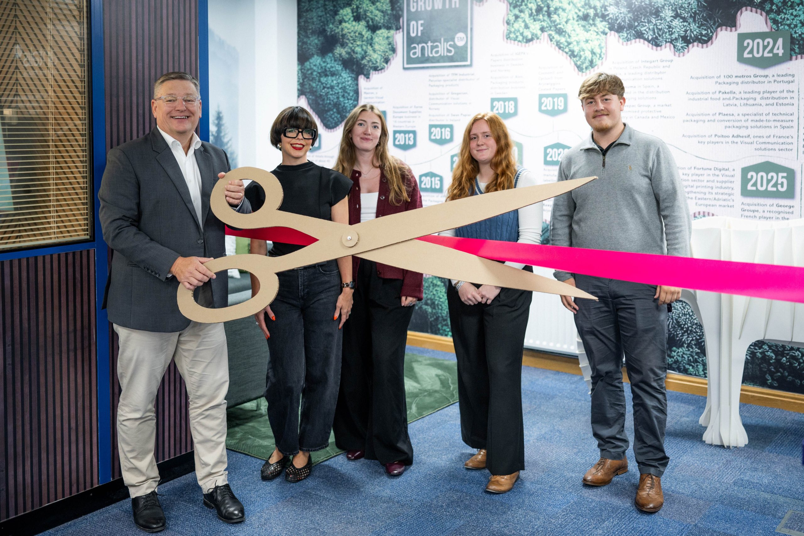 ANTALIS PACKAGING OPENS NEW SMART PACKAGING CENTRE TO DRIVE COLLABORATION AND PACKAGING INNOVATION
