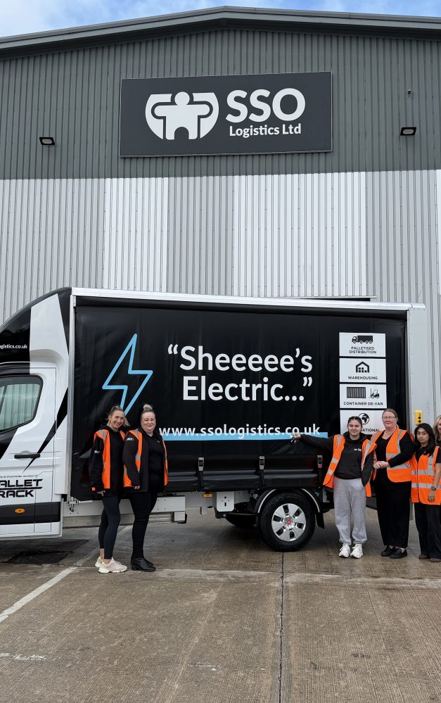 SSO Logistics goes electric in latest sustainability push