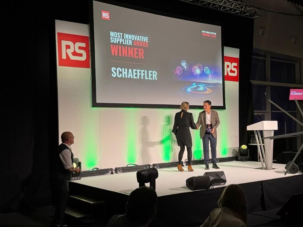 Schaeffler UK wins “Most Innovative Supplier Award” at RS Connect 2024 event