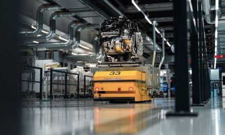 Porsche AG intralogistics controlled by MHP FleetExecuter