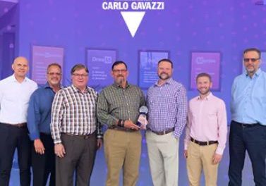 Mouser Electronics Named 2023 Distributor of the Year by Industrial Automation Leader Carlo Gavazzi