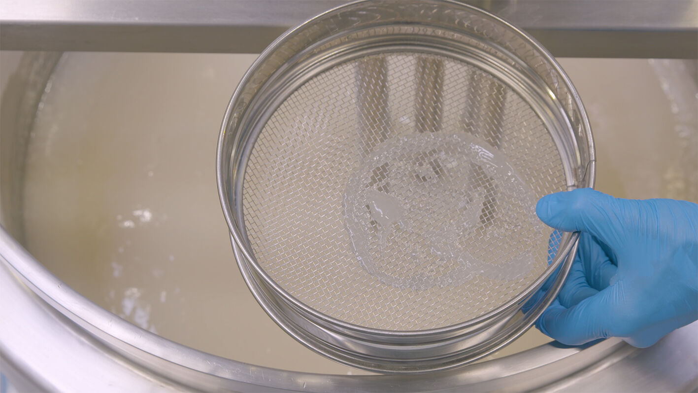 Sieve End Shot How High Shear Mixers can be beneficial when processing Gums & Thickening agents