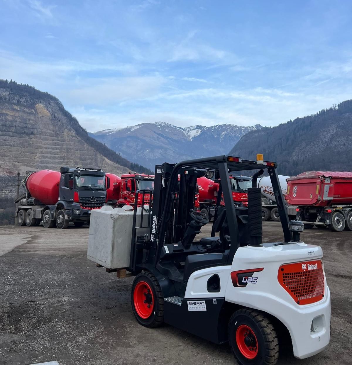 Sivemat: Bobcat expertise in the mountains