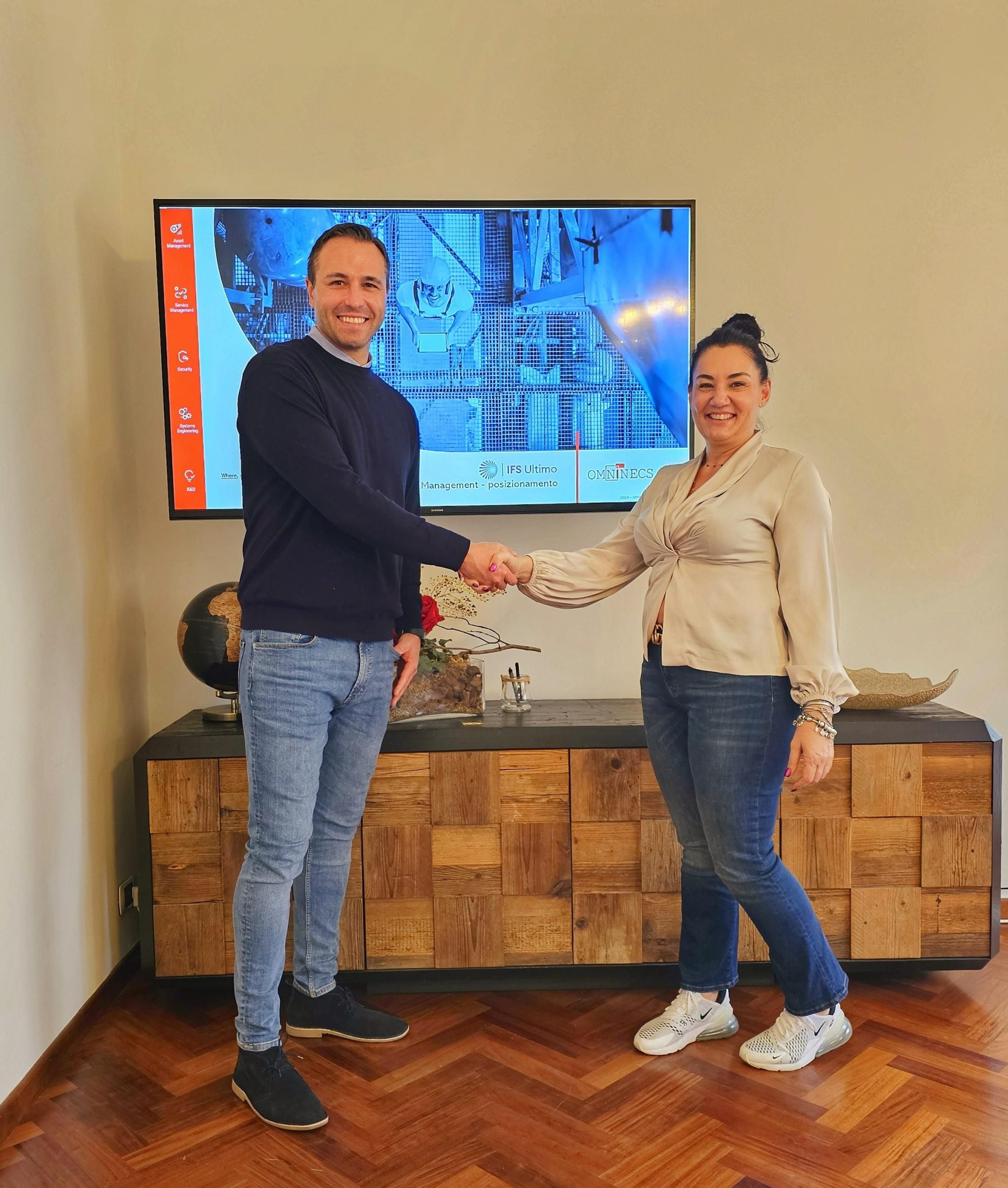 OMNINECS announces a new partnership with IFS Ultimo in Italy