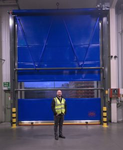 Union Industries Esterform Union Industries closes out competition with installation of its Ramdoor