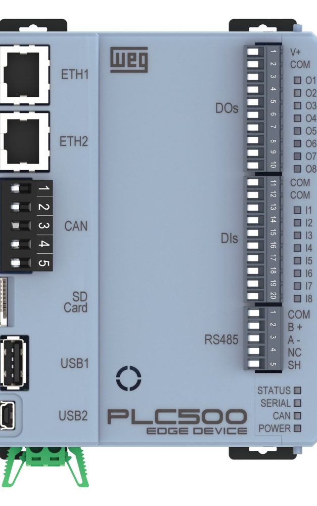 WEG unveils powerful new PLC500 Series for Industry 4.0