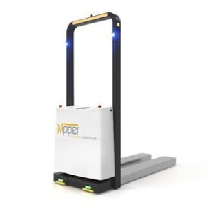 cobot image 2 Introducing the new Cobot End of Line Palletiser from Phoenix Handling Solutions Combined with our Nipper Automated Guided Vehicle