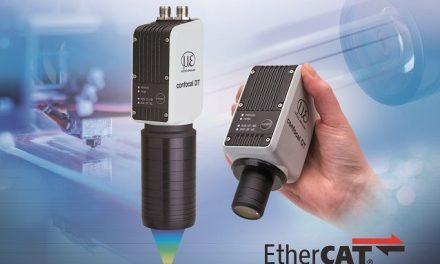 New compact all-in-one confocal sensor and controller saves space and simplifies installation in production lines and machines