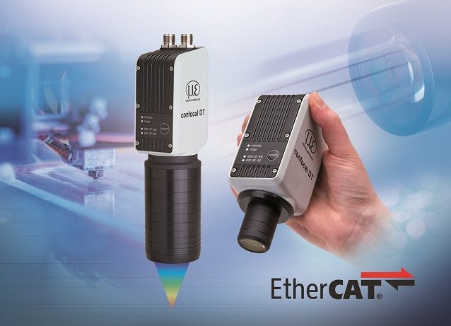 New compact all-in-one confocal sensor and controller saves space and simplifies installation in production lines and machines
