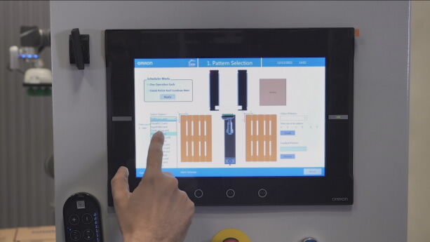 OMRON Launches Cobot Palletising Solution