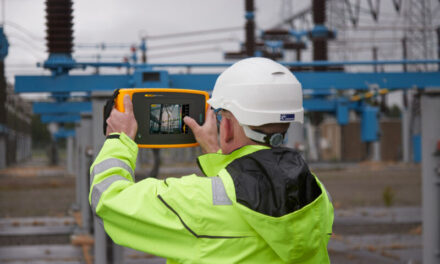 New Fluke ii910 Precision Acoustic Imager detects electrical discharge