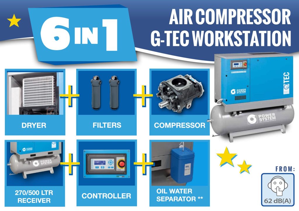 fps04 d 300dpi G-TEC Air Compressor workstation is industry game-changer