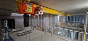 haw13 b 300dpi Construction project presses home the advantage of using Hoist & Winch