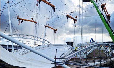 Hoist & Winch performance reaches new heights in roof replacement project