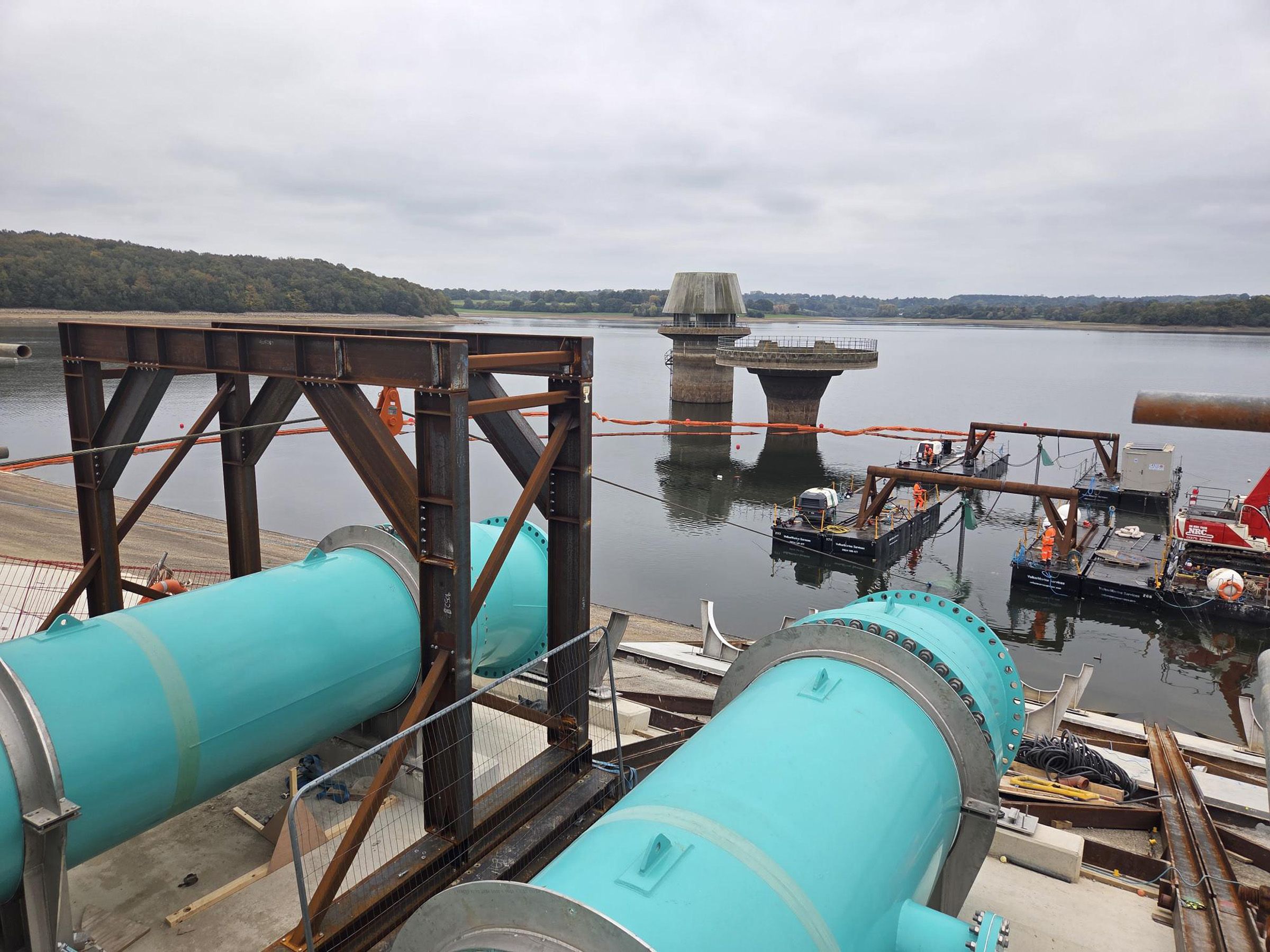 Dam wall proves no obstacle for Hoist & Winch