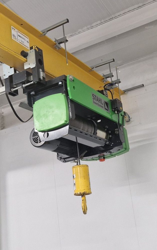Hoist & Winch provides the lift for modern flour mill build and maintenance