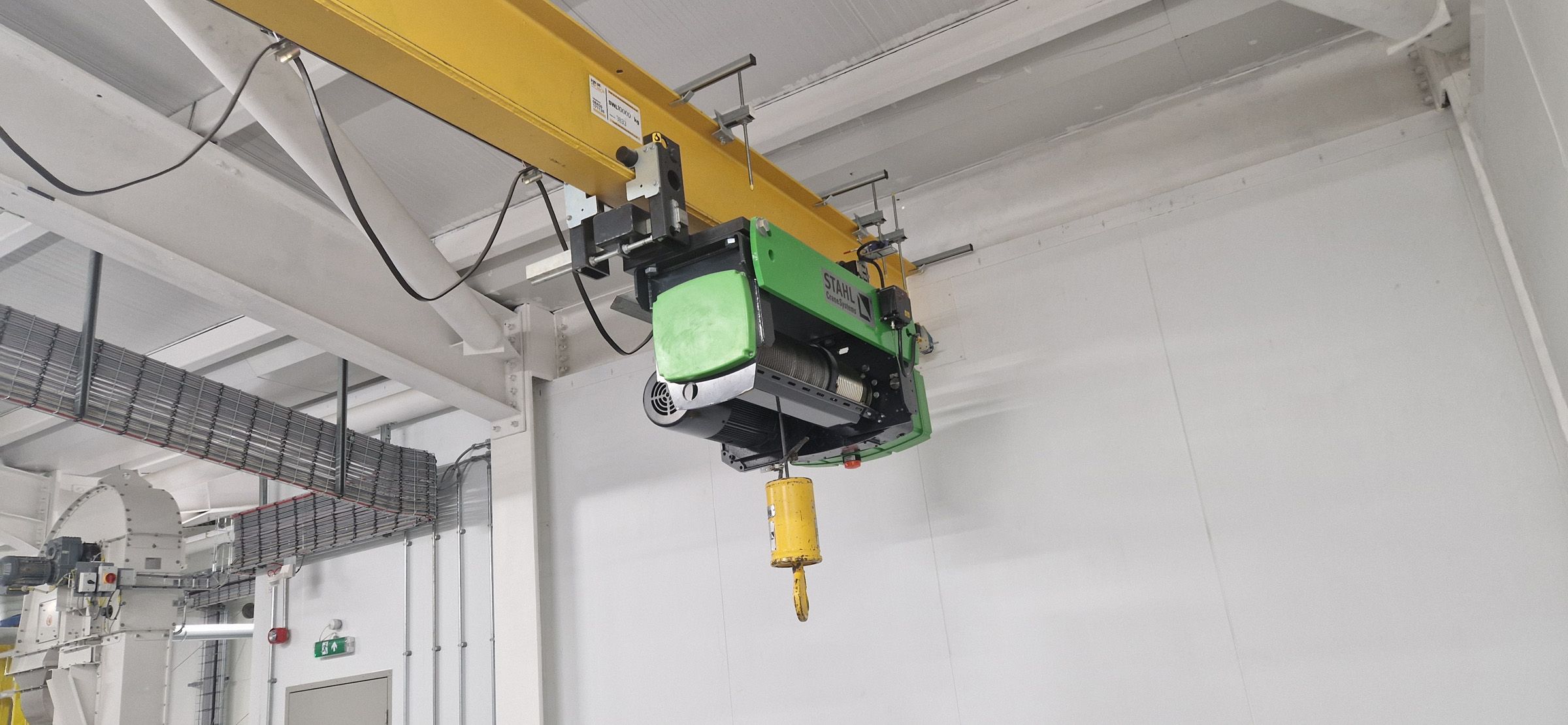 Hoist & Winch provides the lift for modern flour mill build and maintenance