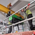 Hoist & Winch provides the lift for modern flour mill build and maintenance