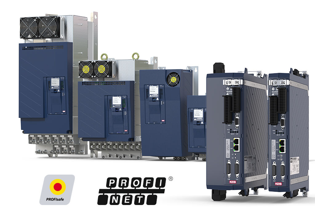 Drive controllers and servo drives now certified to communicate via PROFIsafe