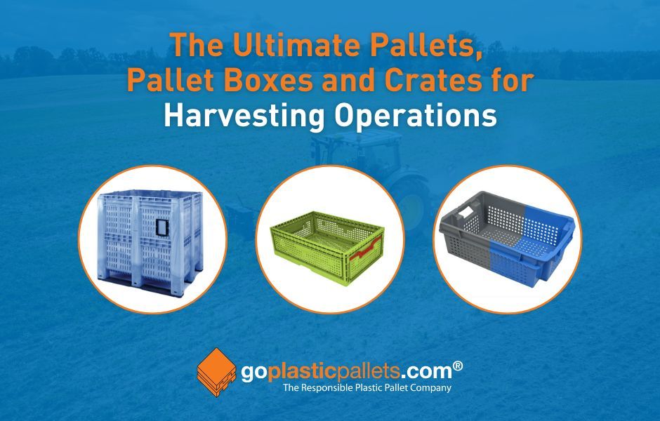 The ultimate pallets, pallet boxes and crates for harvesting operations