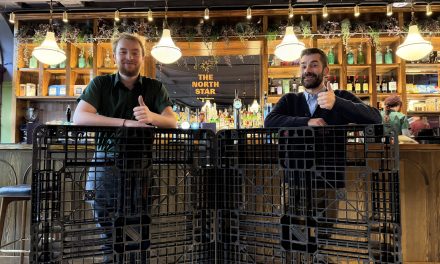 Goplasticpallets.com supports team Domenica with donation of Plastic Pallets for new Brighton pub