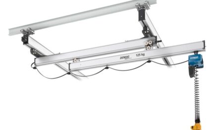 Demag KBK extending cranes for optimum use of workspace