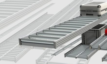 New Montech roller conveyors