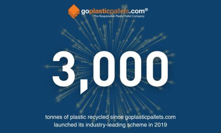 goplasticpallets.com hits 3,000 tonne recycling milestone to save CO2 equivalent of 640 cars
